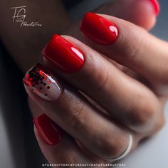 Very Short Red Nails, Red Glittery Nails, Red And Nude Nails, Bandana Nails, Wine Nails, Peach Nails, Glittery Nails, Summer Toe Nails