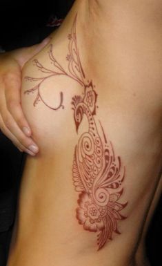 Peacock Tattoo Designs, Brown Tattoo Ink, Browning Tattoo, Peacock Feather Tattoo, Peacock Tattoo, Pretty Tattoos For Women, Red Ink Tattoos, Tattoos For Black Skin, Red Tattoos