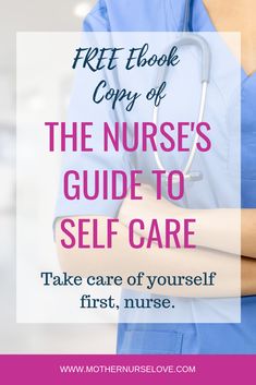 Nurse health and self-care are just as important as the health of our patients.  But taking care of ourselves as nurses and parents seems to always be at the end of the to-do list.  This ebook contains real, actionable tips to take better care of yourself as a nurse and hopefully inspire you to make healthy changes in your life! #nurseselfcare #healthynurse #nurseburnout Nursing Mom Fashion, Nursing Lifestyle, Nurse Lifestyle, Guide To Self Care, Nurse Burnout, Burnout Tips, Healthy Pregnancy Tips