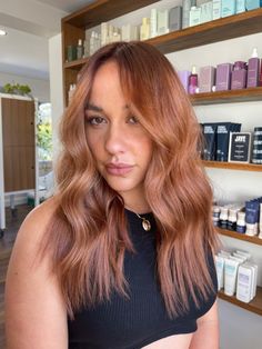 Ash Copper Hair, Copper Hair Pale Skin, Copper Hair Tan Skin, Brunette To Copper Hair, Caramel Copper Hair, Soft Copper Hair, Honey Red Hair, Copper Hair On Tan Skin, Cooper Hair Color