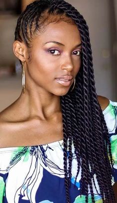 Kanekalon Hairstyles, Jumbo Box Braids, Long Box Braids, Twist Braid Hairstyles, Pelo Afro, Crochet Braids Hairstyles, Braided Hairstyles For Black Women, American Woman, Trending Hairstyles