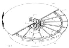 a drawing of a ferris wheel with numbers on it