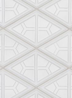 an abstract white wallpaper with geometric shapes