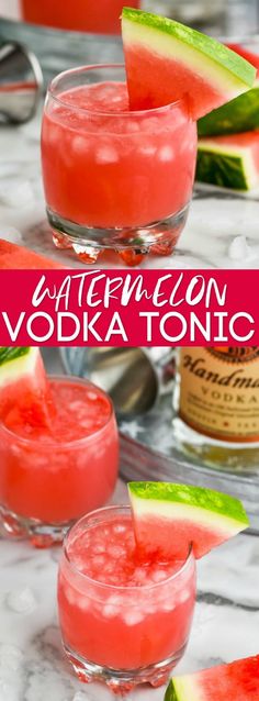 watermelon vodka is the perfect summer drink