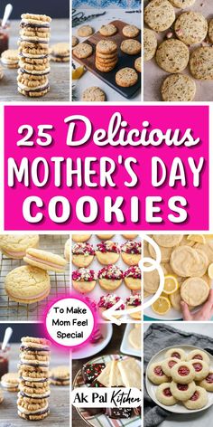 Looking for Mothers day baking ideas? Look no further than our collection of delicious Mothers Day cookie ideas! From heart-shaped cookies to personalized designs, we’ve got everything you need to create delicious Mothers Day treats. Whether you’re a beginner or an experienced baker, our easy-to-follow Mothers day recipes will help you make homemade Mothers Day cookies that will melt Mom’s heart. Browse our selection of Mothers Day cookie ideas and find the perfect recipe for your Mom today. Mothers Day Baking Ideas, Mothers Day Baking, Mothers Day Treats, Mothers Day Recipes, Mothers Day Cookies, Cream Cheese Spritz Cookies, Chocolate Snickerdoodles, Italian Lemon Cookies, Strawberry Sugar Cookies