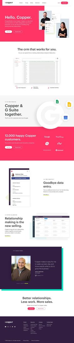 Best Landing Page Examples Crm Software, Website Layout, Website Inspiration, Design Skills
