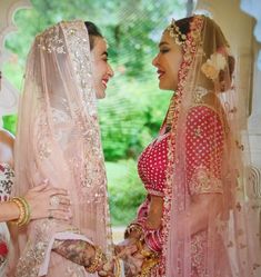 Lesbian Indian Wedding, Indian Representation, Wlw Wedding Aesthetic, Ishq Vishq, Wlw Wedding, Swag Couples, Wise Girl, Two Brides, Girlfriend Goals