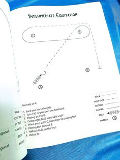 an open book with instructions on how to use the intrepidate equatation