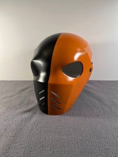 WWW.MAXXGREY.COM. LISTING IS FOR THE HELMET ONLY. My own version based off the Arrow TV show. I have the full costume listed as well (shown in the final pic) and do sell combinations of all the items as well. Arrow Full helmet, ALL ONE PIECE, NOT IN 2 PARTS. This is not a rubber helmet. Mask comes painted with No 3D Print Lines. Matte Black/ Rustic Orange show in pics. I offer the mask in all color combinations, just message me. Made out of PLA plastic, primed and filled so it's very durable. Av Arrow Tv Show, Chest Armor, Arrow (tv Show), Rustic Orange, Arrow Tv, Costume Masks, Deathstroke, Costume Mask, 3d Print