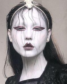 Photo Manga, Piskel Art, Alternative Makeup, Goth Makeup, Arte Inspo, Artistry Makeup, Creative Makeup, Aesthetic Makeup