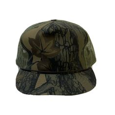 Nos Vtg 90s Streetwear Tree Bark Camo Camouflage Snap Back Tucker Hat Cap. Comes From A Smoke Free, Pet Friendly Home Adjustable Green Polyester Cotton Casual Camouflage Trucker Hat With Flat Brim, Military Camouflage Trucker Hat With Flat Brim, Military Style Camouflage Trucker Hat With Flat Brim, Casual Trucker Hat With Curved Brim For Hunting, Casual Flat Brim Trucker Hat For Hunting, Vintage Tree, 90s Streetwear, Tree Bark, Snap Back