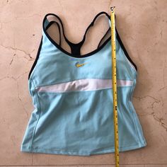 New Without Tags Gorgeous Nike Top Size Small. Has A Small Back Pocket And Reflecting Material. Nike Sleeveless Tank Top, Nike Toos, 80's Clothes, Country Jeans, Aqua Tank, Tennis Pictures, Nike Top, Cute Summer Tops, Christmas Board