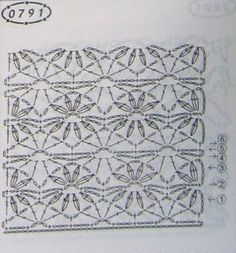 an image of a crochet pattern on a piece of paper