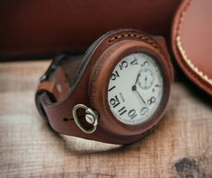 Antique handmade WW1 times New brown leather STRAP Band WRISTBAND For Pocket Watch 55mm WWII - Etsy Украина Vintage Brown Watch For Outdoor, Handmade Brown Watch Accessories For Everyday Use, Vintage Handmade Watches For Everyday Use, Vintage Watch Bands For Everyday Use, Handmade Vintage Watches For Everyday Use, Handmade Vintage Watches For Everyday, Handmade Vintage Watches, Vintage Handmade Leather Watch, Handmade Vintage Leather Watch