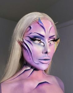 Wench Makeup, Halloween Villians, Mermaid Makeup Halloween, Alien Makeup, Prosthetic Makeup, Drag Make-up