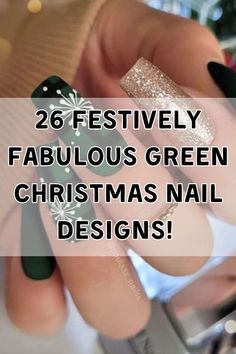 Festive Nail Art, Nail Pops, Christmas Nail Art Designs, Shiny Nails, Holiday Glam