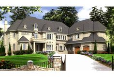 this is an artist's rendering of these luxury home plans for $ 1, 500, 000