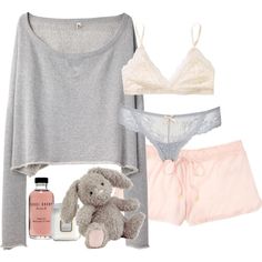 Cozy Girl Night Lounge Wear Polyvore, Cute Around The House Outfits, Comfy Cute Clothes, Ballet Loungewear, Cozy Pyjamas, Night Out Clothes, Lounge Wear Aesthetic, Cute Lounge Wear, Comfy Pyjamas