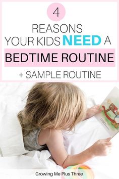 A bedtime routine is so helpful for your kids...and you! A bedtime routine saves everyone's sanity, meets some of your child's most basic needs and ensures kids fall asleep faster and stay asleep longer! Use these tips to put your bedtime routine in place tonight! #bedtime #bedtimeroutine #sleepschedule #momtips No Cry Sleep Training, Routine For Kids, Bedtime Routine Chart, Kids Bedtime Routine, Toddler Sleep Training, Gentle Sleep Training, Sleep Training Methods, Routine Chart