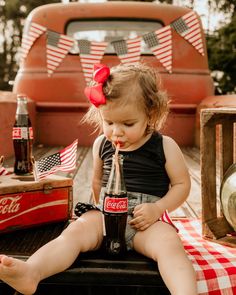 summer minis, Coca Cola, vintage summer minis, red truck minis, mini sessions Fun Mini Session Ideas Photo Shoot, Summer Kid Photoshoots, Kids Summer Photoshoot Ideas, Summer Mini Photoshoot Ideas, Summer Session Ideas, Summer Minis Photography, Kids Mini Session Ideas, July 4th Mini Session Ideas, Toddler Summer Photoshoot