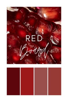 red is the color of blood and it's rich colors are perfect to use in this