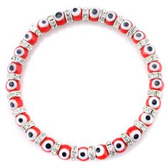 PRICES MAY VARY. Turkish Evil Eye Bracelet: Made with 6mm red evil eye beads and crystal spacer. Suitable for women and men. Size: Elastic from 7 Inches Material: Murano Glass with Rondelle Spacer Every Eye is Uniquely made; Quantity: 1 Bracelet / Order Multi Color Evil Eye Bracelet Elastic Beaded Bracelet


About JewelrieShop Store

JewelrieShop has been on Amazon for several years, focus on all kinds of fashion earrings, bracelets, necklaces, Piercing. Most of our products are with stainless s Colorful Beads Red Evil Eye Bracelet, Red Beaded Evil Eye Bracelet With Round Beads, Red Beaded Evil Eye Bracelet, Adjustable Red Bracelet With Rhinestones, Red Evil Eye Round Bead Jewelry, Red Evil Eye Round Beads Jewelry, Red Crystal Beaded Bracelets, Adjustable Red Crystal Bracelets, Adjustable Red Crystal Bracelet