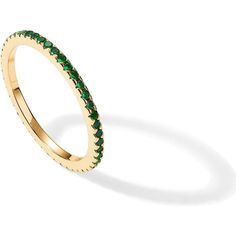 Finest Aaaaa Quality Gem Grade Green Cubic Zirconia Stacking Ring - 1.25mm Cz / Width Premium Quality Fashion Ring Crafted In Hypoallergenic Sterling Silver Then Plated With 14k Rose, White, Or Yellow Gold. Green Cubic Zirconia Half Eternity Jewelry, Stackable Cubic Zirconia Jewelry For May Birthstone, Yellow Gold Emerald Ring With Cubic Zirconia, Gold Eternity Band With Birthstone, Gold Jewelry For May Birthstone With Half Eternity, Gold Jewelry With Half Eternity For May Birthstone, Gold Half Eternity Jewelry For May Birthstone, Ring Crafts, Stackable Ring