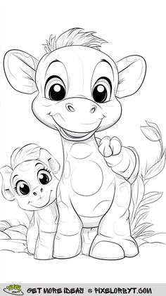 40+ Animal Coloring Pages: A Delightful Collection for Kids - Pixel Orbyt