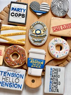 Police Retirement Cookies Decorated, Police Cookies Law Enforcement, Police Decorated Cookies, Corporate Cookies Decorated, Law Enforcement Cookies, Police Retirement Cookies, Police Cookies Decorated, Cop Cookies, Retirement Cookies Decorated