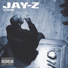 jay - z the blueprint for great magics album cover art with man eating food