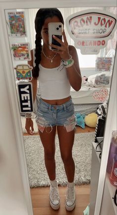 Spring Fits For School, Basic White Girl Outfit, White Girl Outfits, Basic Girl Outfit, Preppy Summer Outfits, Summer Outfits For Teens, Outfit Inspo Summer, Casual Preppy Outfits, Online Closet