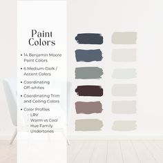 the paint colors in this room are different shades