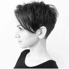 Popular Short Haircuts, Haircut Types, Edgy Hair, Good Hair Day, Short Hair Styles Pixie, Short Pixie, Grunge Hair, Short Hair Cuts For Women