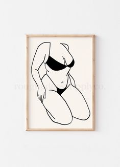 Body Positive Line Art, Line Art Female, Minimalist Wall Art Printable, Body Image Art, Body Positivity Art, Figure Art, Art Female, Tableau Art