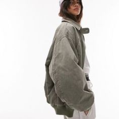 Oversized Jackets Women, Oversized Jacket, Bomber Jacket, Topshop, Jackets & Coats, Jackets For Women, Women Shopping