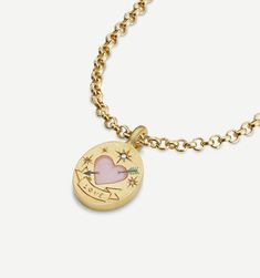 Cece Jewellery, قلادات متدلية, Heart Flutter, Love Jewelry, Love Me Forever, Oval Pendant