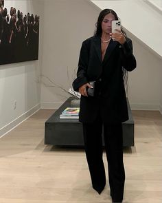 Ryan Destiny, Once In A Blue Moon, Trouser Suit, Effortlessly Chic Outfits, Looks Black, Classy Casual Outfits, All Black Outfit, Lookbook Outfits