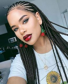 French Braid In Front Singles In Back, Half Canerow Half Braids, Corn Rolls With Box Braids, Cornroll Hairstyles For Black Women, Braids Without Weave, Cornrows Going Back, Vegas Braids, Half Cornrows Half Knotless Braids