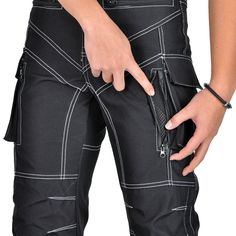 PK6 Waterproof Motorcycle Riding Pants is built to beef up a rider’s defenses against the elements. These PK6 Waterproof Motorcycle Riding Pants are versatile to encounter all types of riding conditions, no matter if you are touring the backcountry, cruising the main street, or carving canyons. It is for protection and extended comfort suitable for a wide range of conditions. Features: Waterproof and windproof stretch 600D Oxford fabric laminated main construction Breathable stretch material in