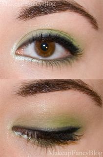 Nails Simple Green, Green Eyeshadow Look, Green Smokey Eye, Eyeshadow For Brown Eyes, Green Makeup, Simple Eye Makeup, Basic Makeup, Colorful Eye Makeup, Green Eyeshadow