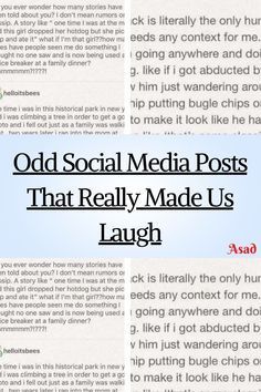 an old social media post that really made us laugh about it and how to use it