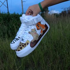 Custom Made Brand New Size 9men The New Lion King Movie Just Came Out Had To Make Lion King Customs This Is All Hand Custom Painted By My Boyfriend His Instagram Is @Reezyeli If You Want To See More Of His Work Nike Custom High-top Sneakers, Nike Custom Sneakers With Round Toe, Custom Nike Low-top Sneakers, Nike Custom Sneakers With Abzorb Midsole, Nike Shoes Custom, Custom Jordan Shoes, King Air, Lion King Movie, Custom Jordans