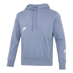 Men's Nike Logo Printing Drawstring Hooded Casual Blue DQ5650-493 Stylish Sneakers, Nike Logo, Men's Nike, Perfect Pair, Nike Men, Your Perfect, Man Shop, Nike, Sneakers