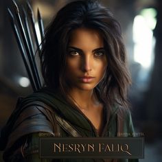 an image of a woman with bow and arrow in the movie nerdyn falio