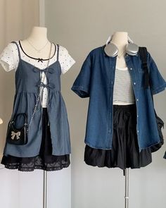 Outfits With Maxi Dress, Jeans Over Dress, Cute Outfits For Warm Weather, Cute Jean Outfits For Summer, Cute Outfits Pants, Cool Summer Fits, Dress On Jeans, Summer Inspired Outfits, Sea Aesthetic Outfit