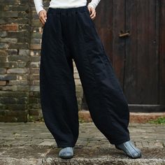 Women Spring Cotton Linen Harem Pants Spring Shirts Women, Linen Harem Pants, Harem Pants Women, Business Party, Loose Pants, Spring Shirts, Linen Trousers, Linen Pants, Cotton Style