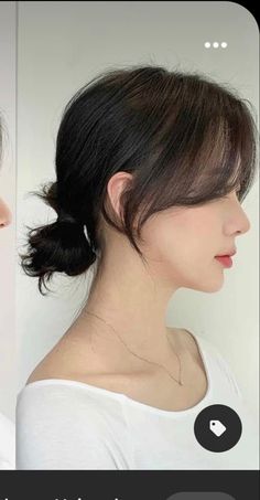 Asian Mid Length Hair With Bangs, Kpop Hair Aesthetic, Asian Curtain Bangs Medium Hair, Korean Curtain Bangs Long Hair, Korean Haircut With Bangs, Bangs With Medium Hair Round Face, Curtain Bangs Asian, Korean Wispy Bangs, Mid Length Hair With Curtain Bangs