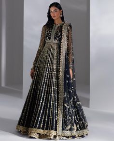 Elan Pakistani Designer Party Dress Indian, Gown Pakistani, Mehndi Dress, Eid Party, Pakistani Wedding Dress, Bridal Lehenga Choli, Pakistani Wedding Dresses, Free Dresses, Embroidery On Clothes