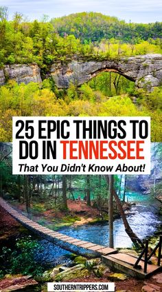 25 Epic Things to do in Tennessee (That You Didn't Know About!) Wears Valley Tennessee Things To, Tennessee Waterfall Road Trip, South Pittsburg Tennessee, Day Trips In East Tennessee, Things To Do In Middle Tennessee, Treetop Skywalk Tennessee, Things To Do Near Gatlinburg Tn, Things To Do In Lynchburg Tennessee, Unique Places To Stay In Tennessee