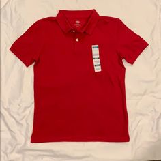 Nwt Old Navy Boys Red Polo Shirt, See Pics For Details Red Short Sleeve Tops For School, Red Summer School Tops, Red Summer Tops For School, Red Collared Top For School, Navy Boys, Red Polo Shirt, Red Polo, Old Navy Shirts, Navy Shirts